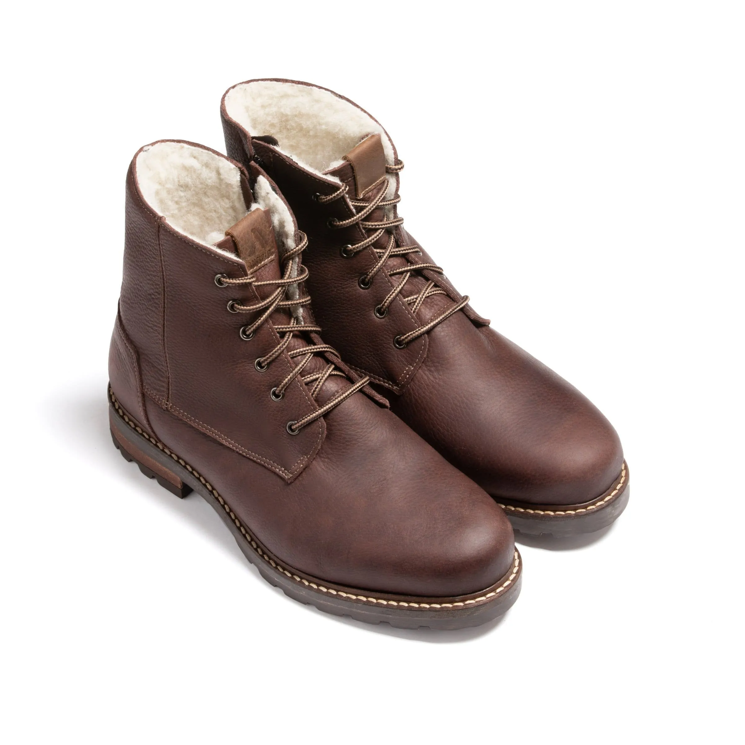 Anfibio Winter Side Zip Wool Lined Boot - VIKTOR # 9312