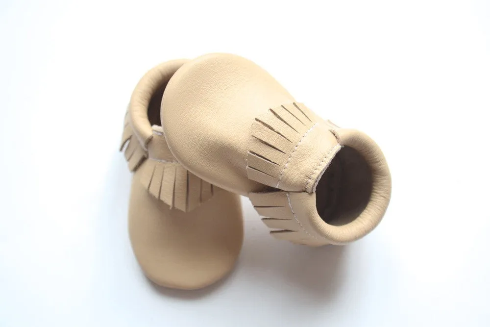 Beige Moccasins
