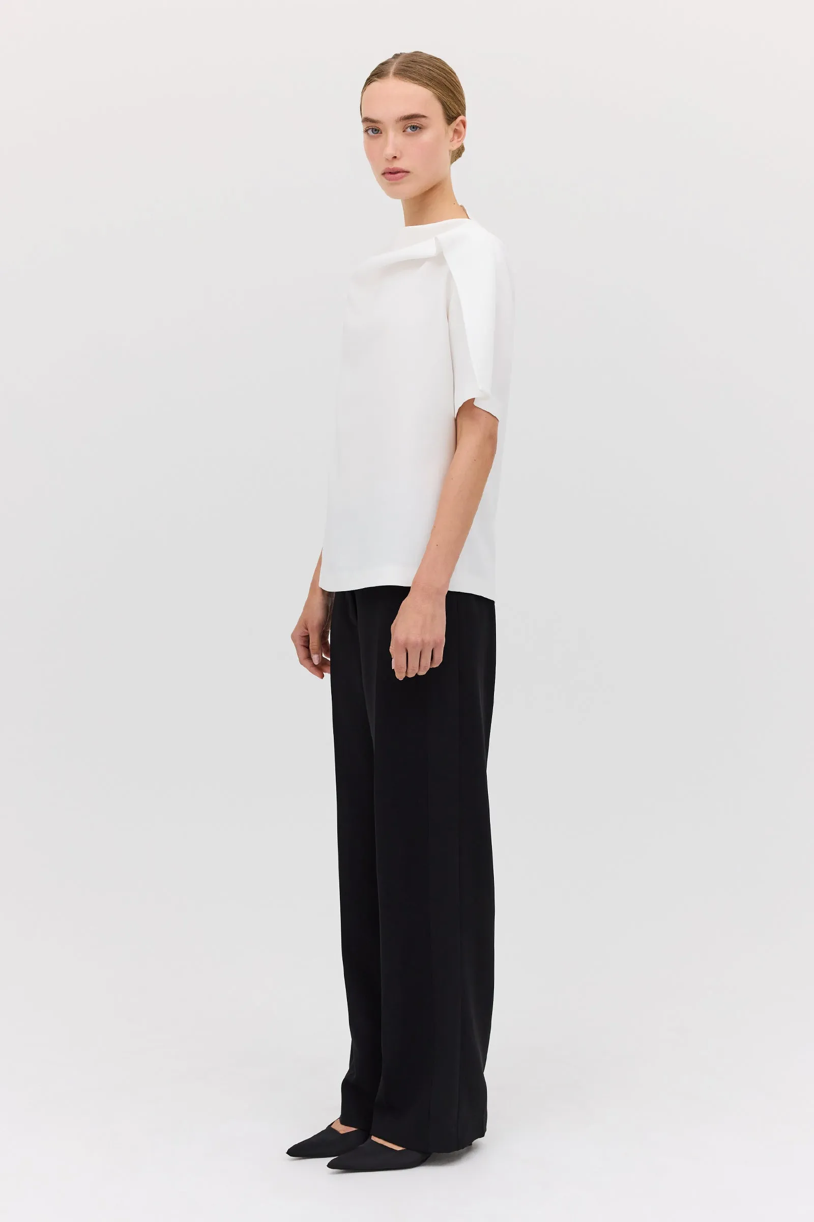 BLACK SUITING HARMONY PANT