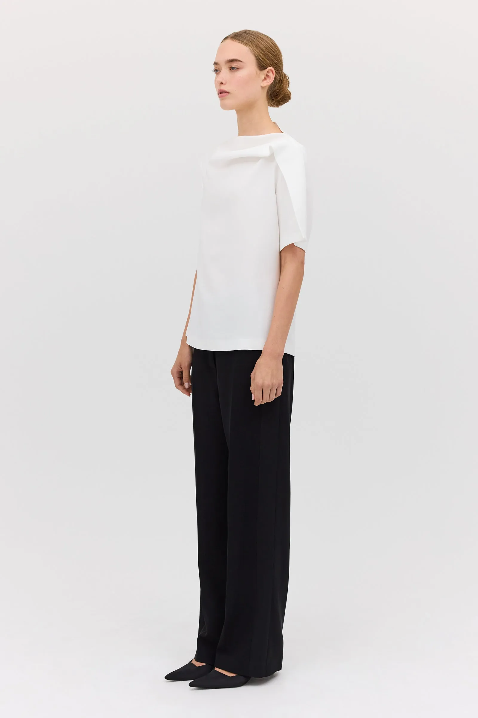 BLACK SUITING HARMONY PANT