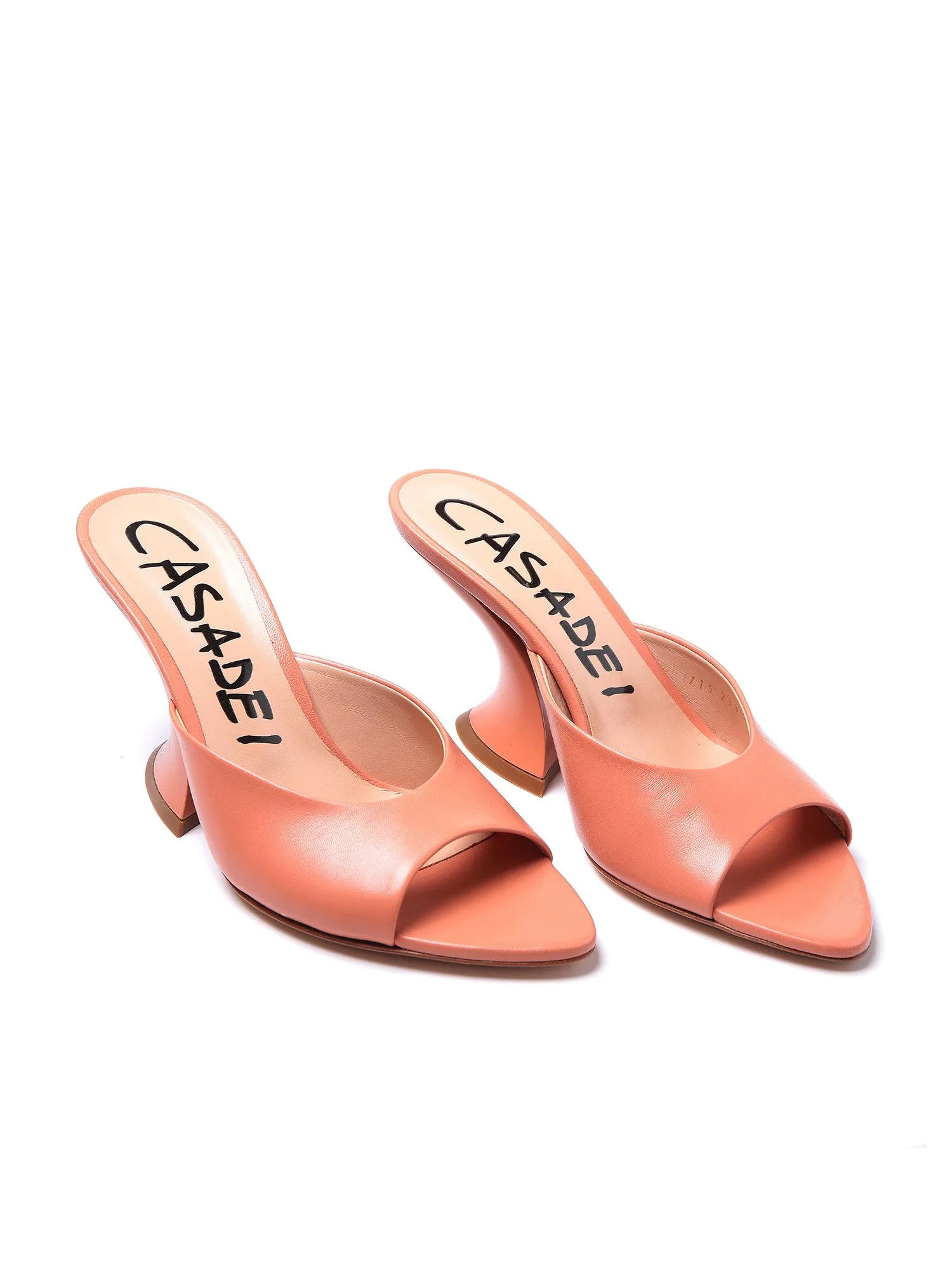 Casadei Sculptural Open Toe Sandal
