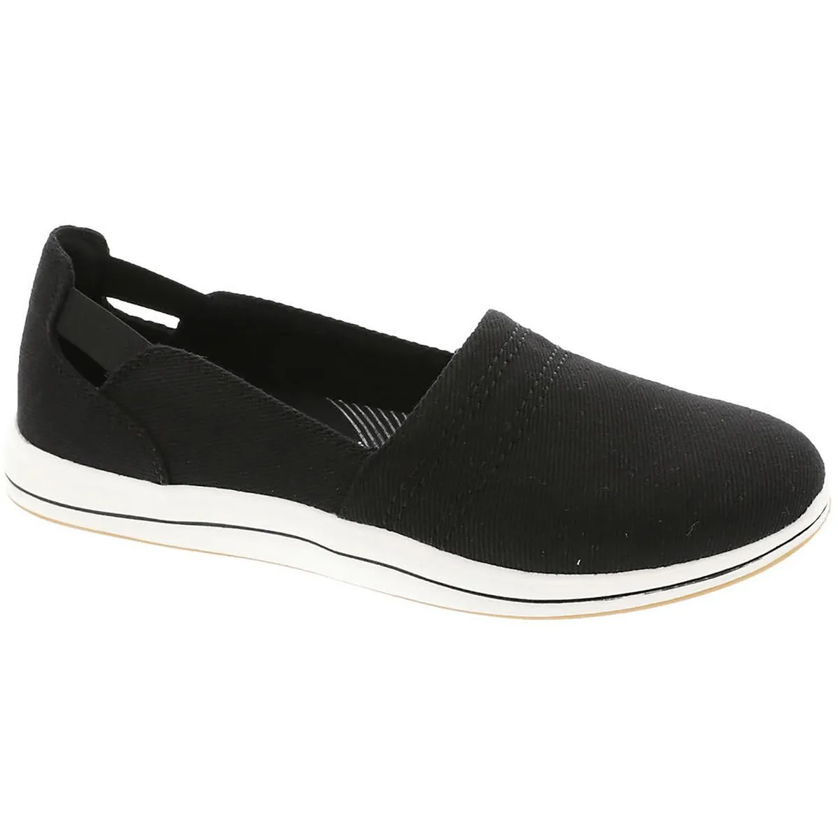 Cloudsteppers by Clarks Womens Breeze Step II Slip-On Sneakers