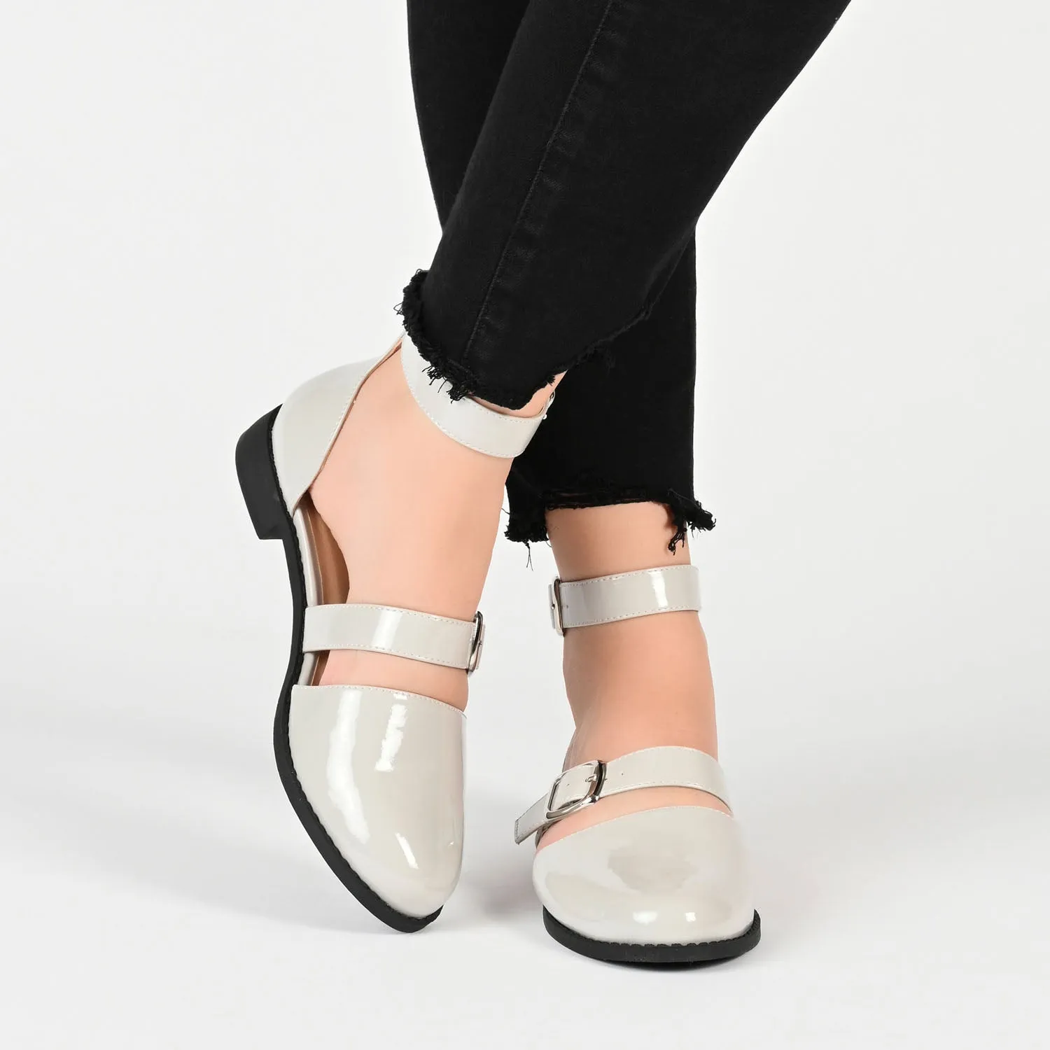 CONSTANCE MARY JANE LOAFER FLAT IN PATENT