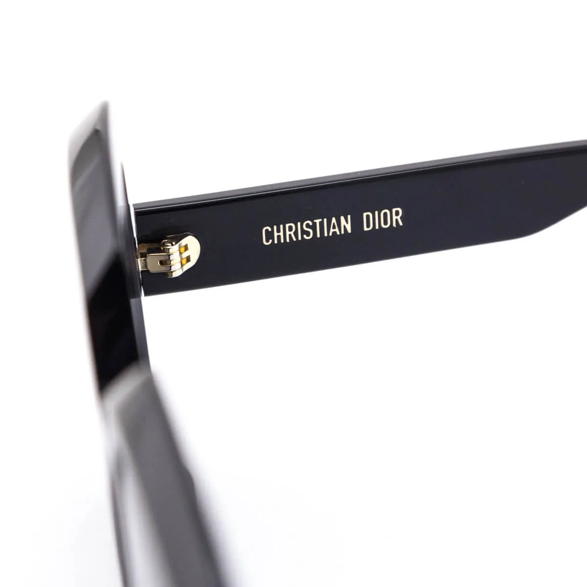Dior Black Oversized DiorSignature S1U Tinted Sunglasses