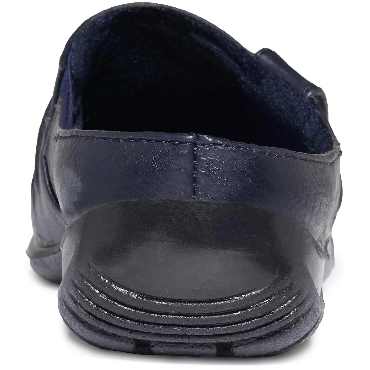 Easy Street Womens Holly Faux Leather Slip On Clogs