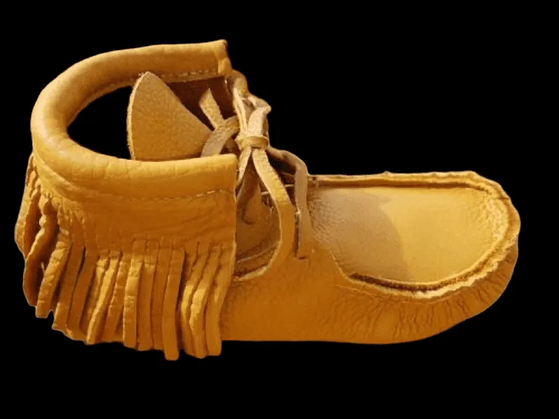 Geier Gloves 8001 HighTop American Bison Leather Moccasin (Made in USA)