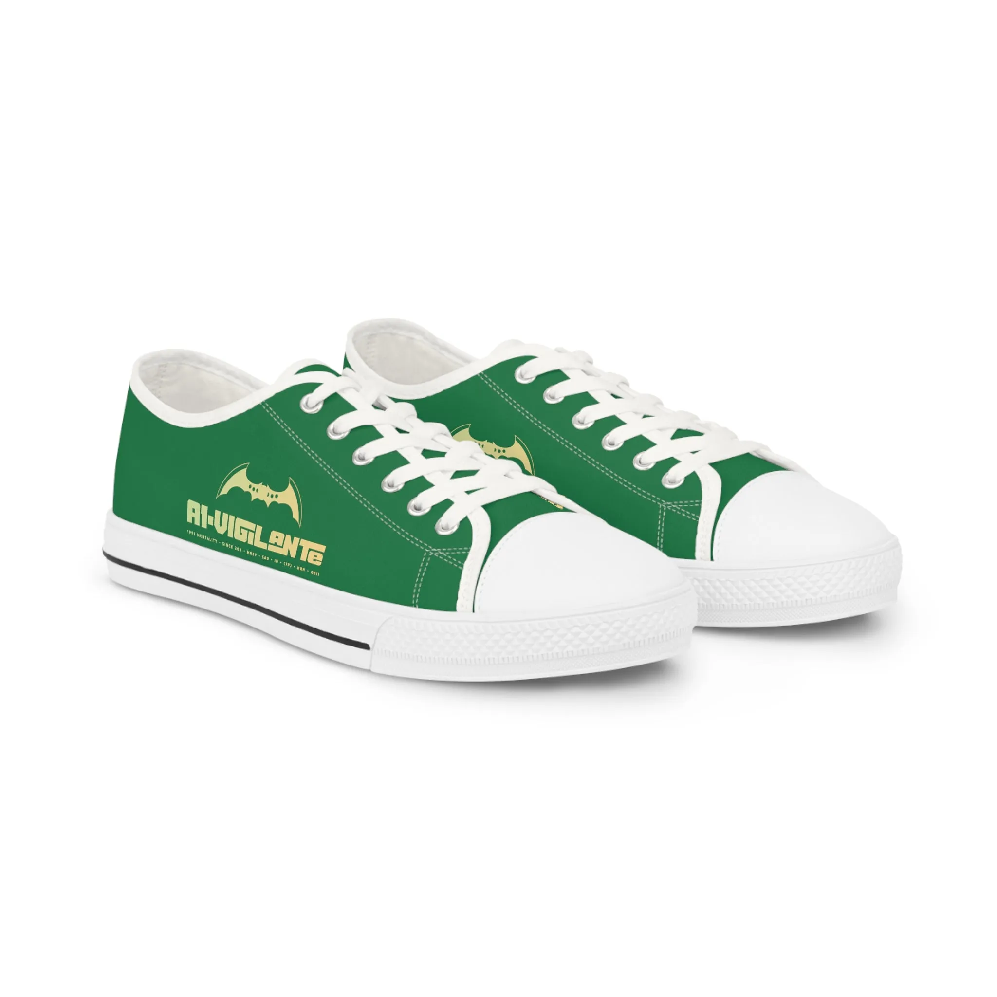 Green A1-Vigilante  Men's Low Top Sneakers