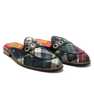 Green Tartans Mule for Men (discontinued)