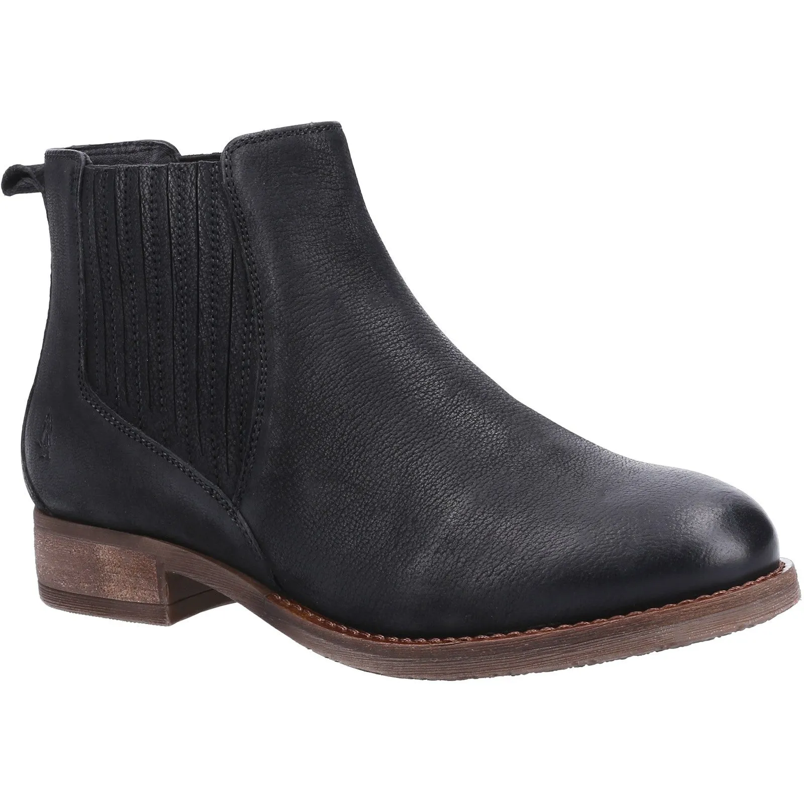 Hush Puppies Womens Edith Ankle Boot - Black