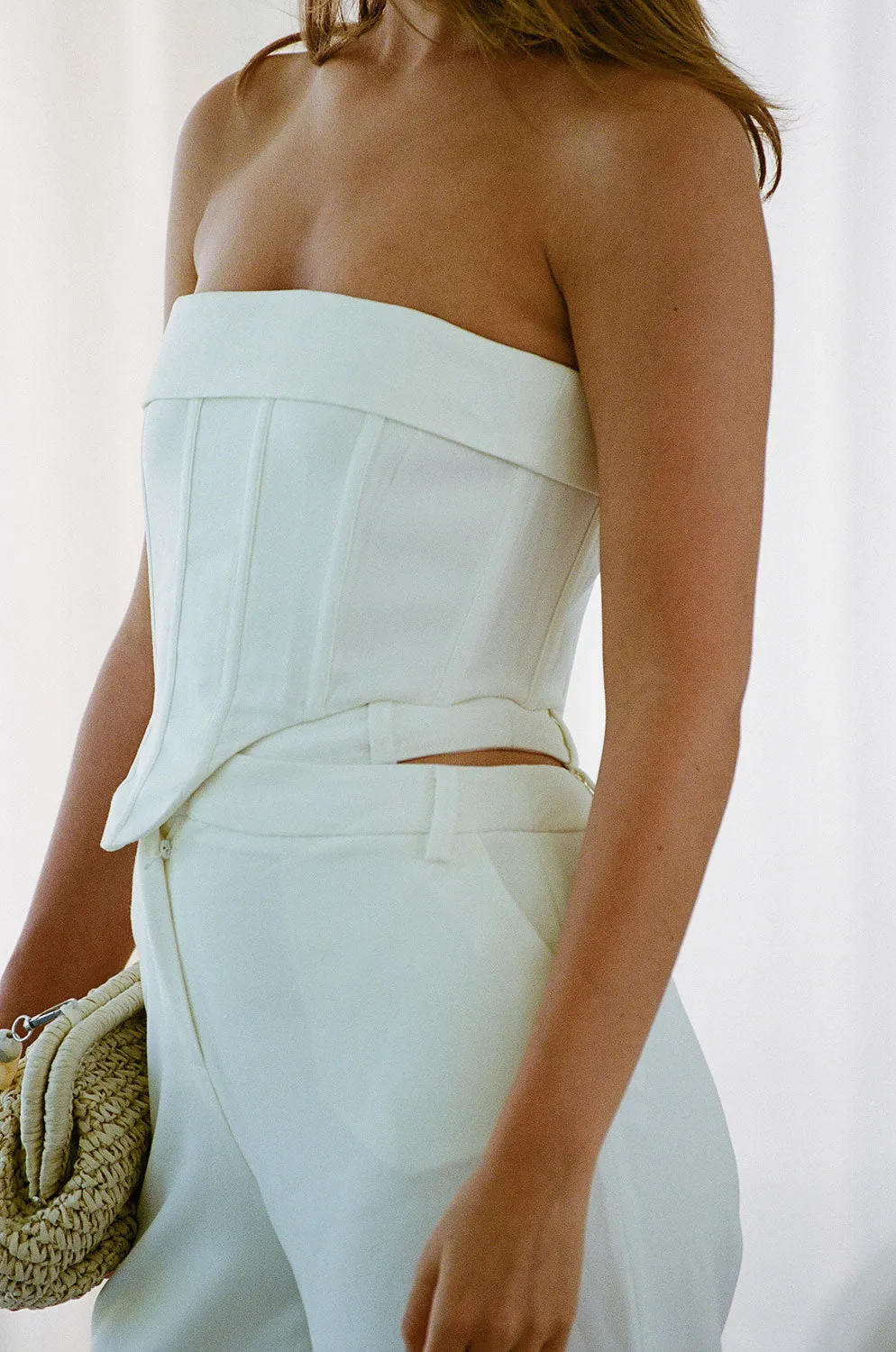 Isabela Pants - White