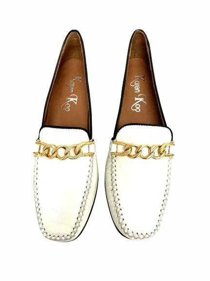 Karen Koo 51544WHT- Loafer