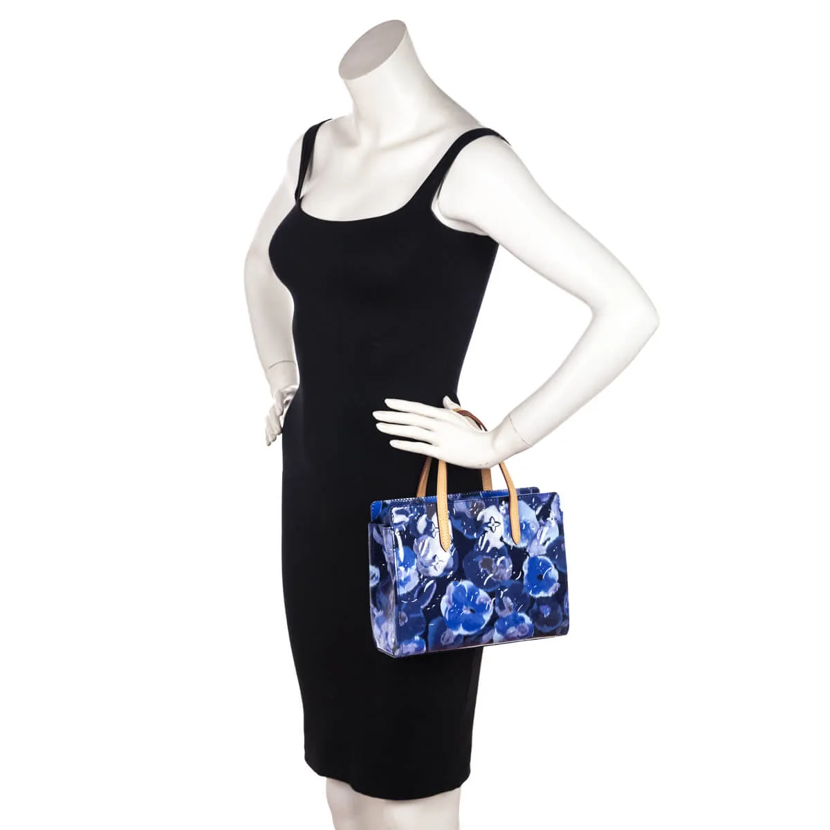 Louis Vuitton Grand Bleu Monogram Vernis Ikat Catalina BB