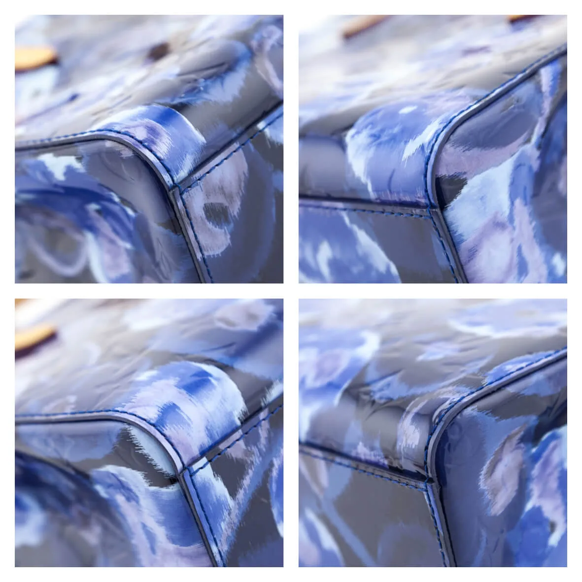 Louis Vuitton Grand Bleu Monogram Vernis Ikat Catalina BB
