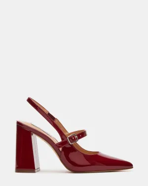 MAEGAN BURGUNDY PATENT