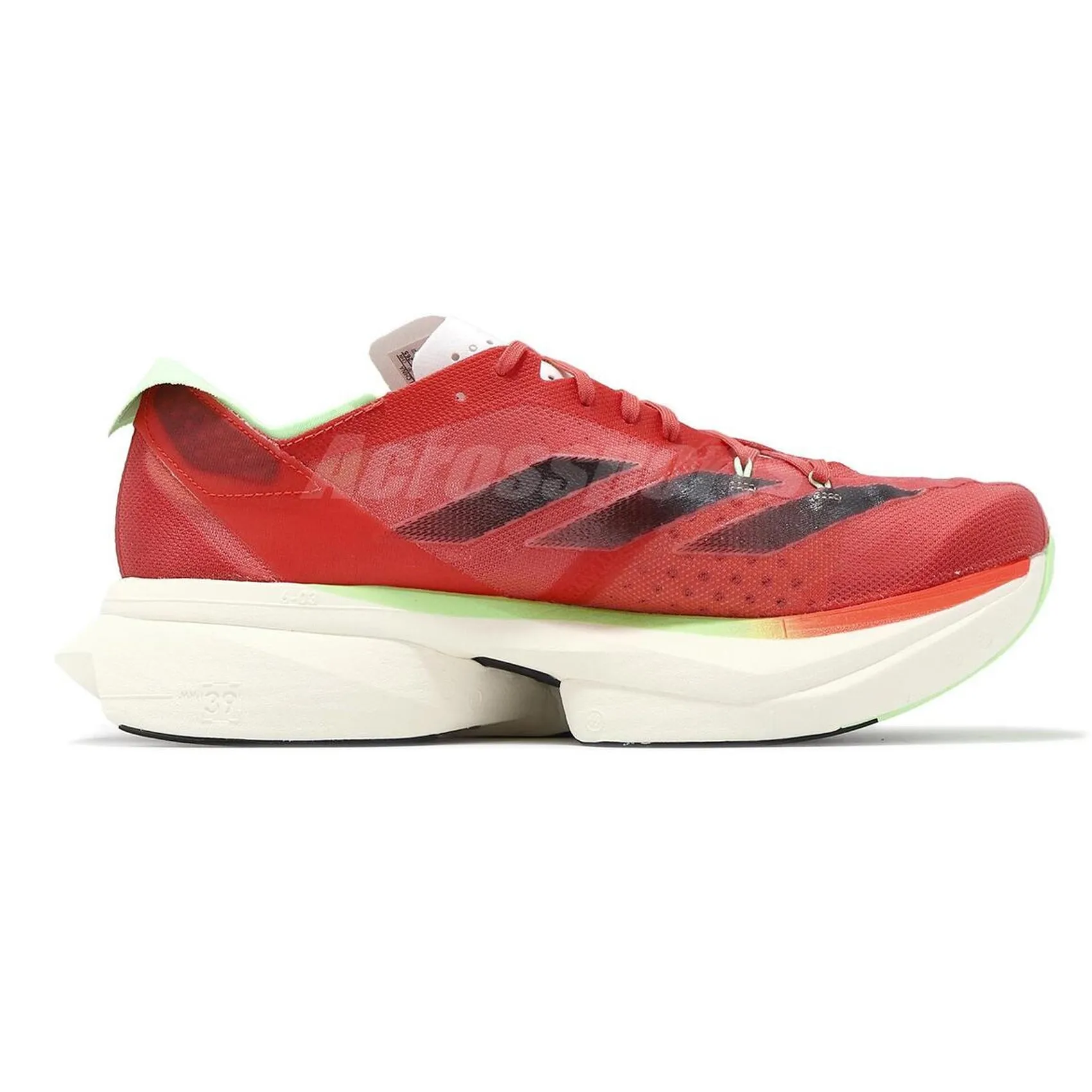 Mens Adidas Adizero Adios Pro 3 - Preloved Scarlet / Aurora Metallic / Solar Red