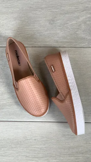 Moleca Nude Moccasins