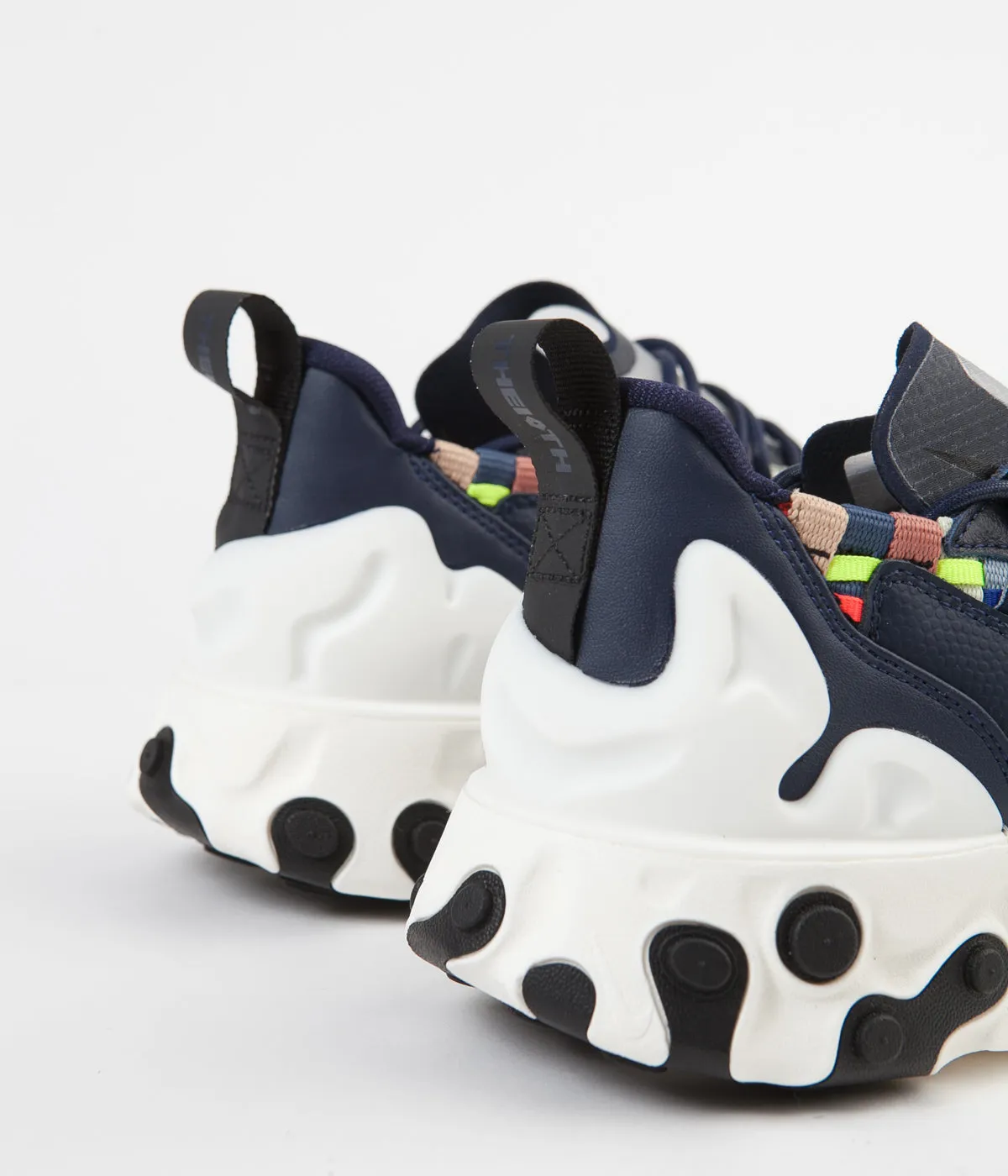 Nike React Sertu Shoes - Blackened Blue / Black - Sail