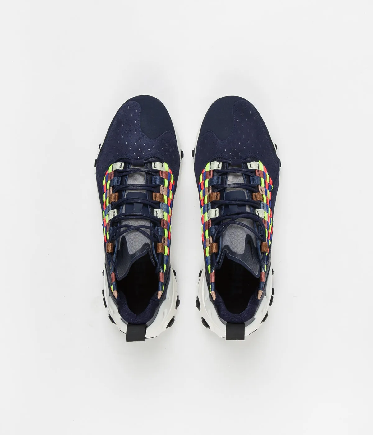 Nike React Sertu Shoes - Blackened Blue / Black - Sail