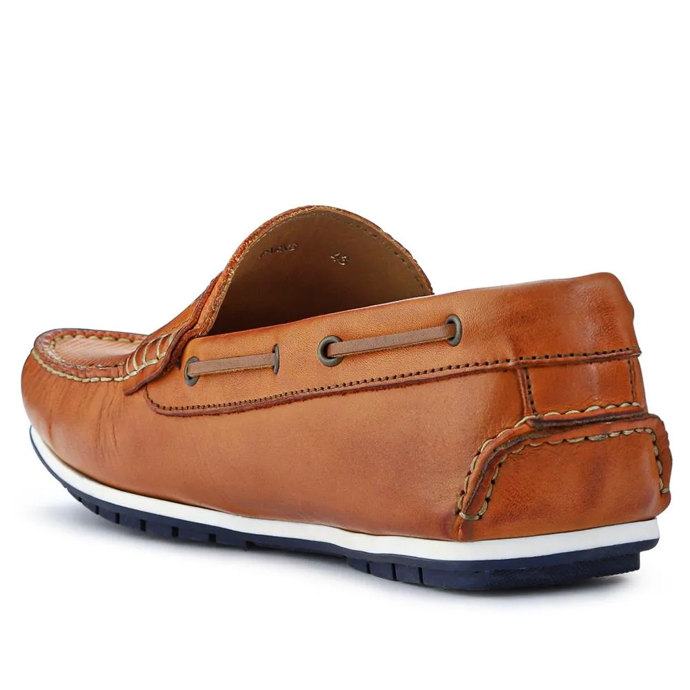 Parks Casual Leather Moccasins  - PARKS / 327 313