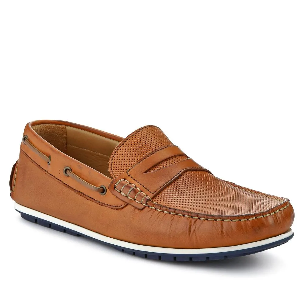 Parks Casual Leather Moccasins  - PARKS / 327 313