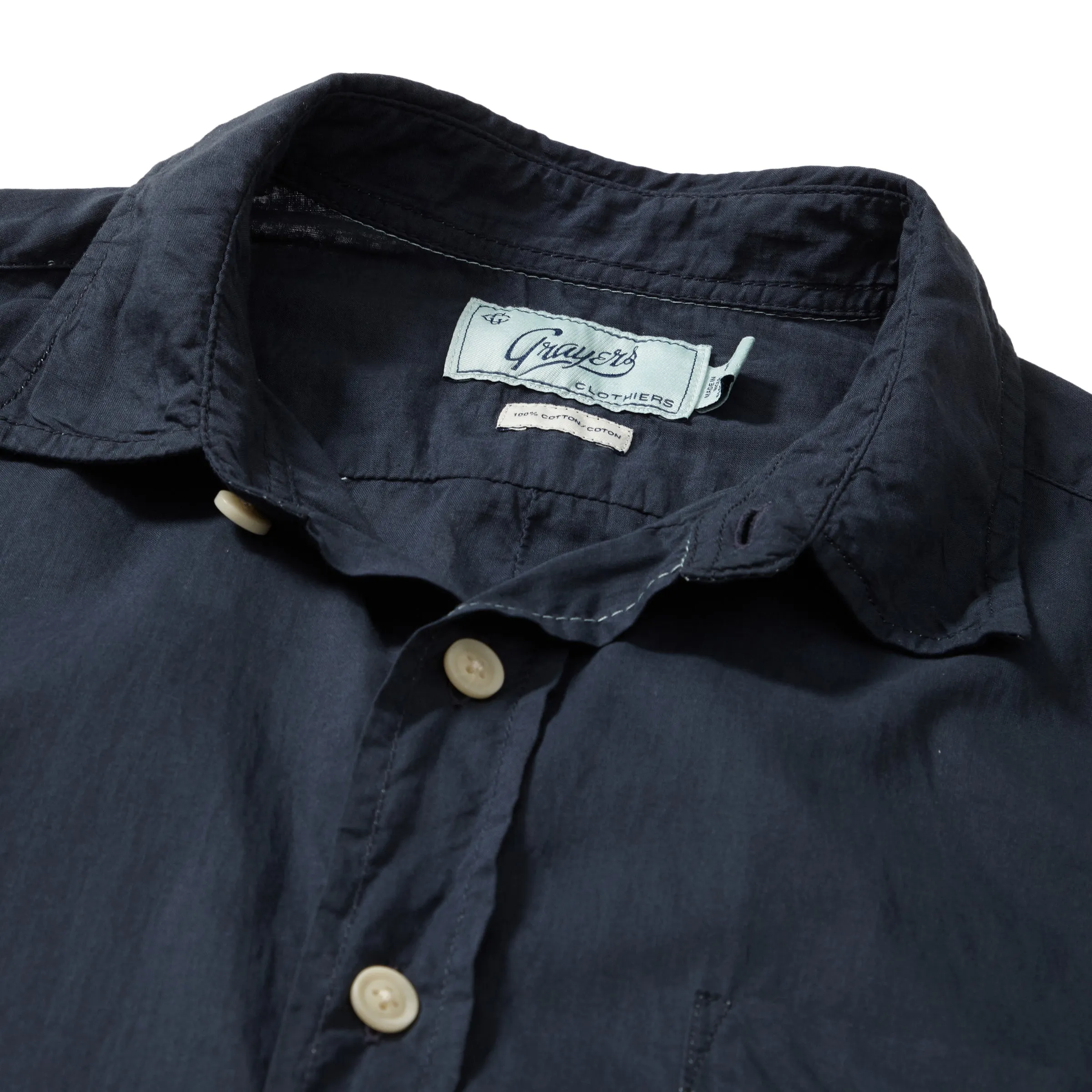 Portofino Featherweight Poplin Short Sleeve Shirt - Old Navy