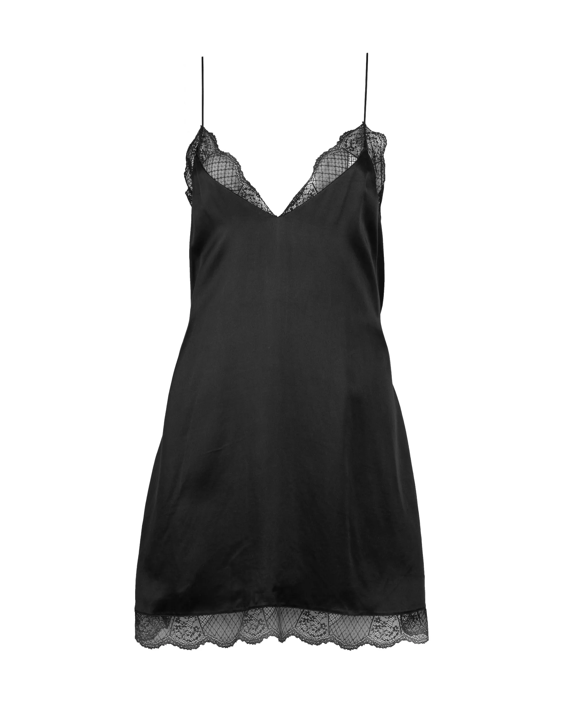 "The Lauren" Slip Dress (Black)