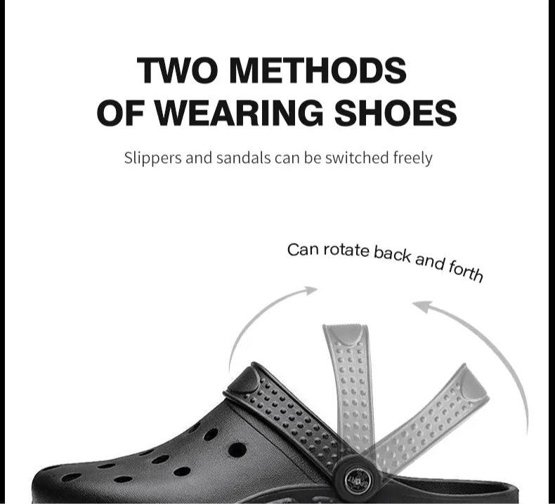 Summer Non-slip Beach Sandals for Women and Men