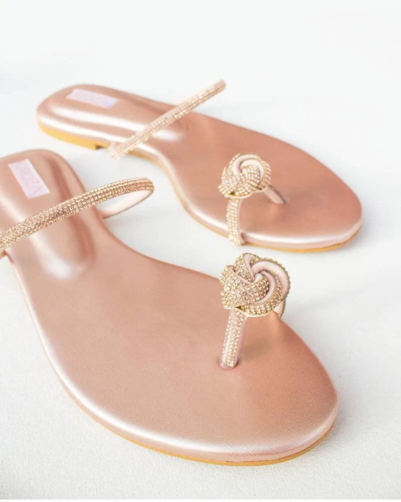 Tangled Mesh Sandals
