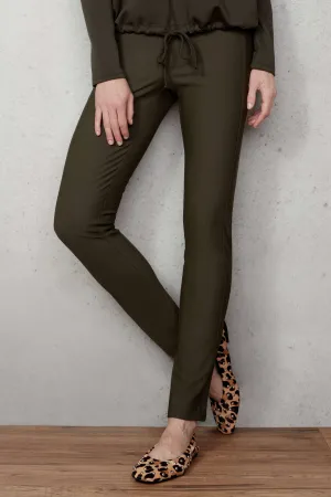 UP! 31 Inch Ponte Slim Leg Pant in Fern 64746aUP