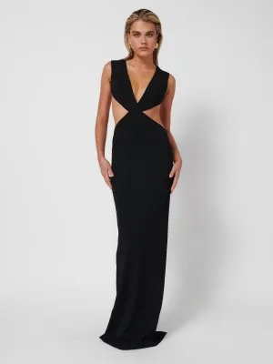 VALENCIA GOWN - BLACK