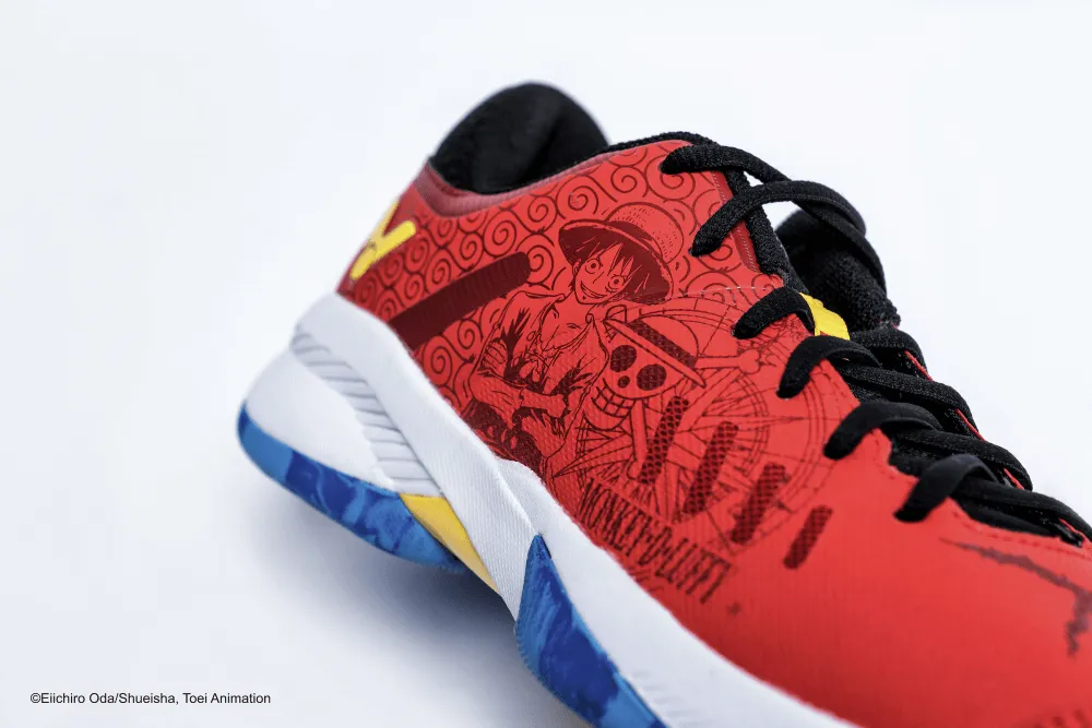 [VICTOR X ONE PIECE] A-OPL D Luffy Red Court Shoes