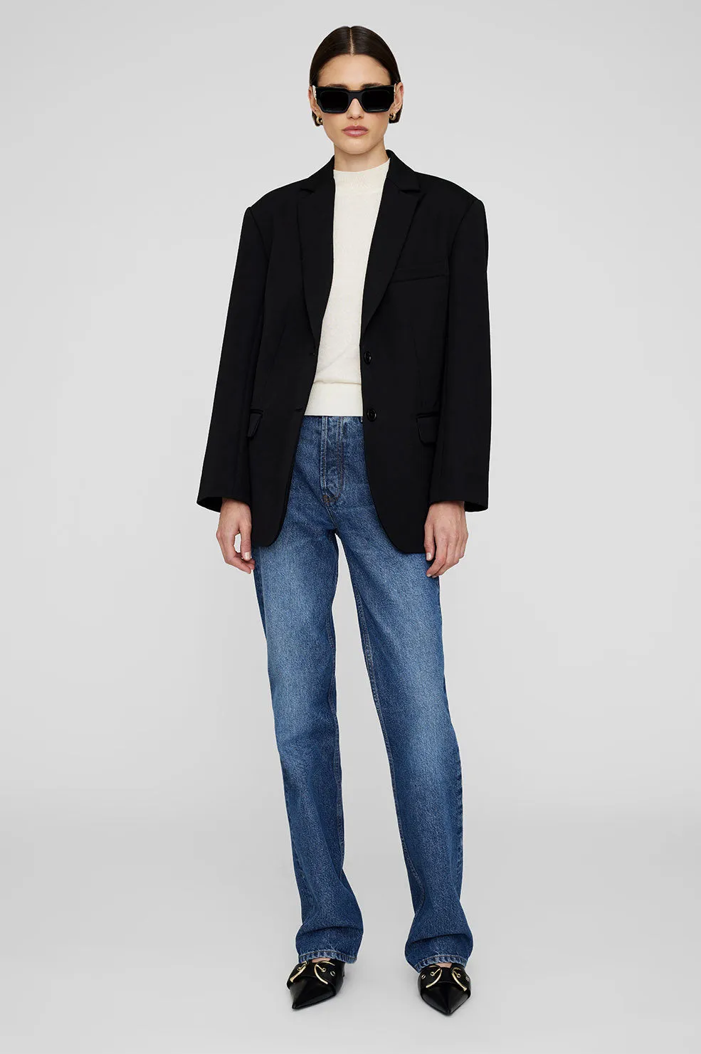 ZOE MULES - BLACK